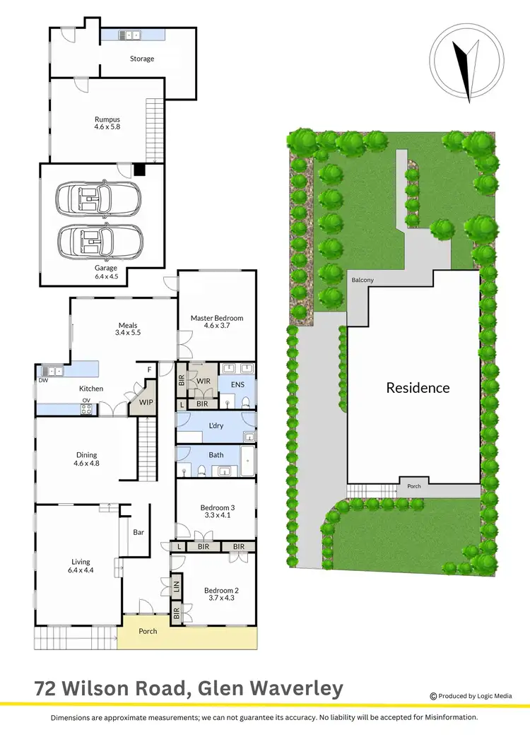 Floorplan of Homely house listing, 72 Wilson Road, Glen Waverley VIC 3150