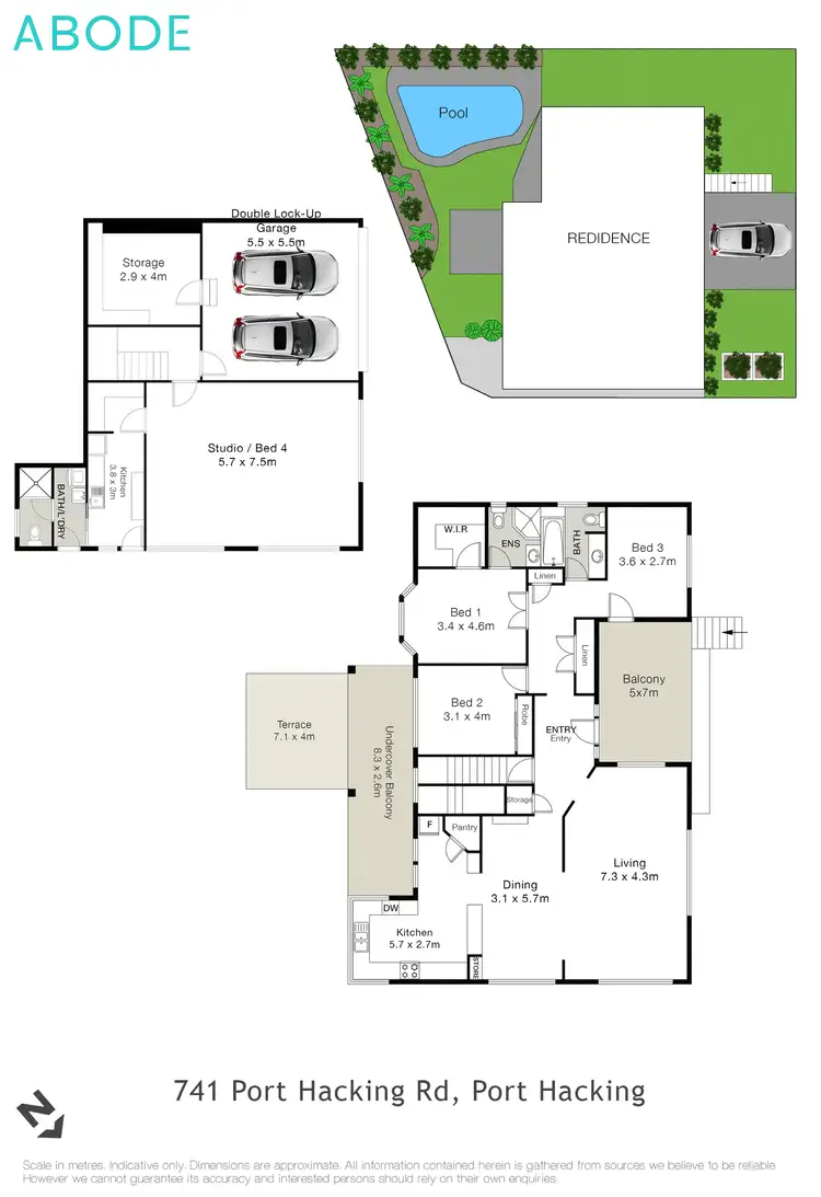 Floorplan of Homely house listing, 741 Port Hacking Road, Port Hacking NSW 2229