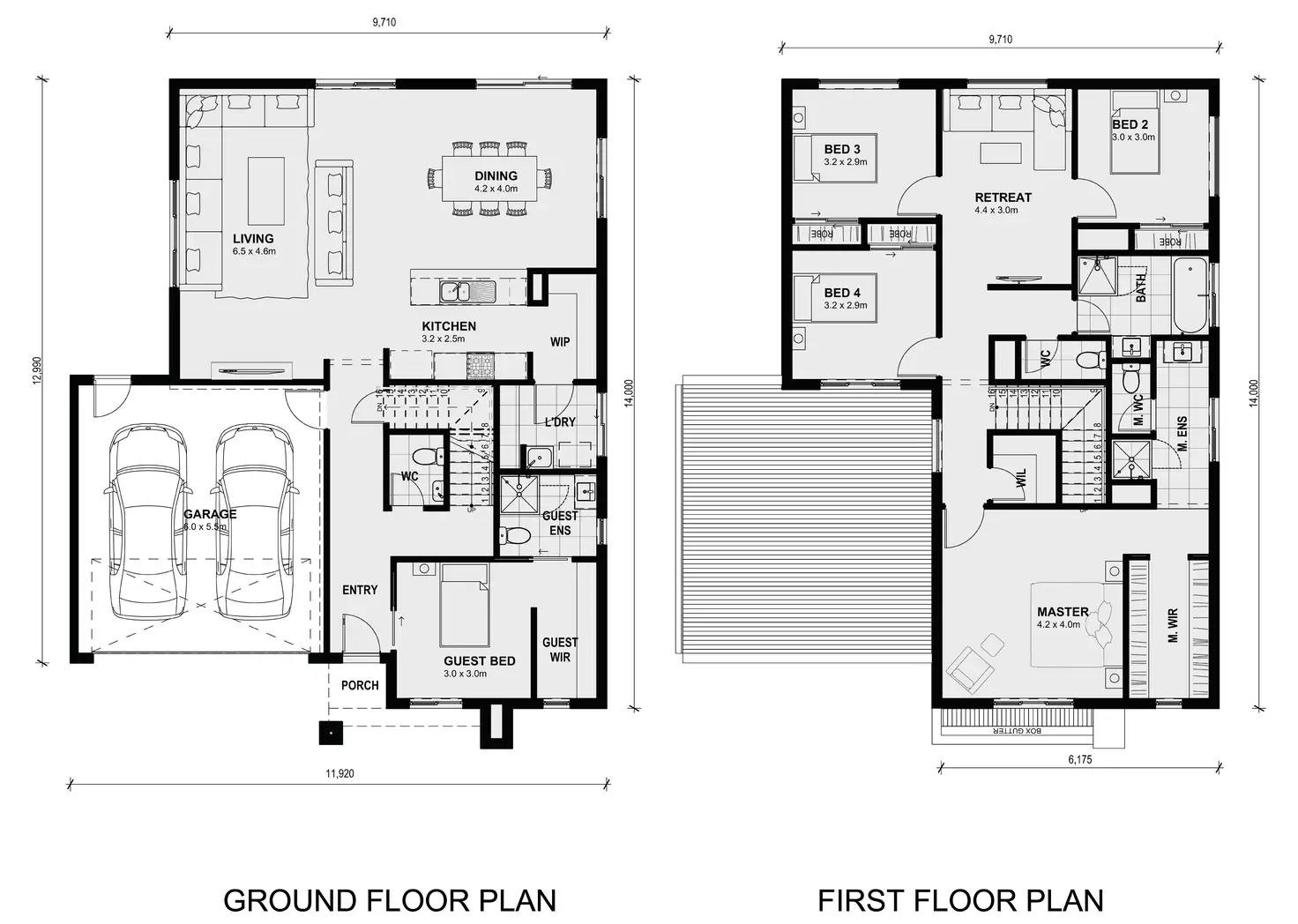 Floorplan of Homely house listing, LOT  230 MONTANE  WAY (TURN  KEY), Deanside VIC 3336