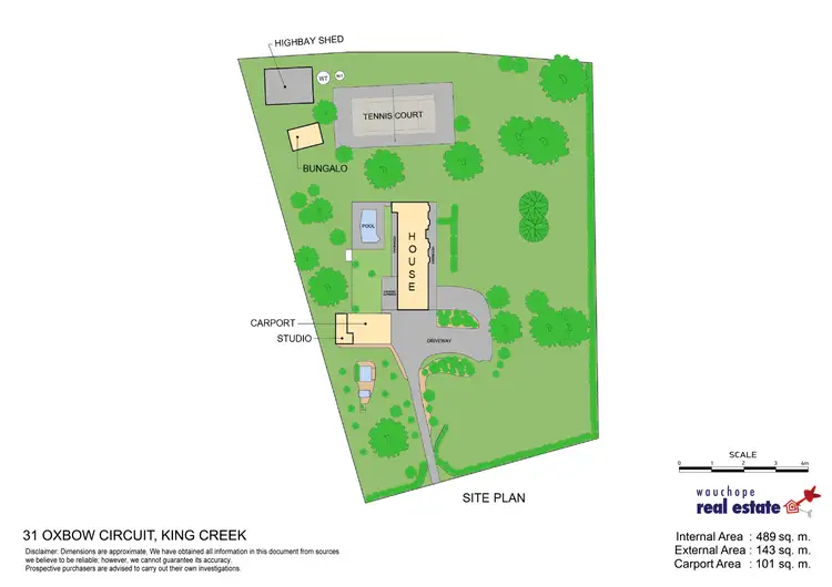 Floorplan of Homely rural property listing, 31 Oxbow Circuit, King Creek NSW 2446