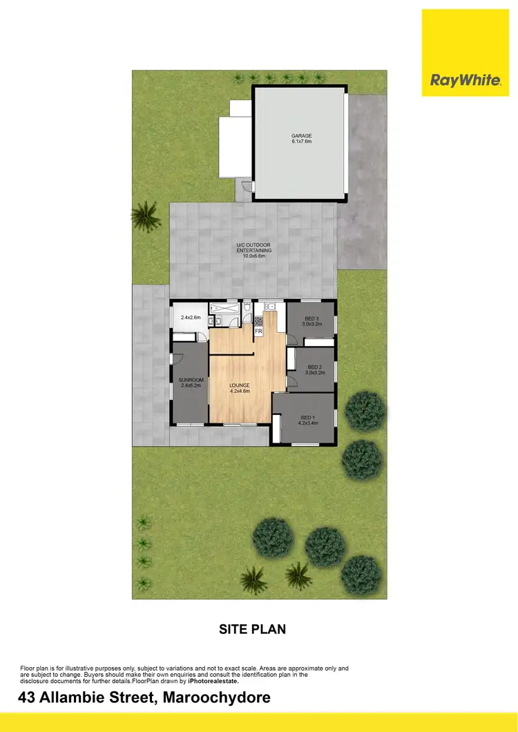Floorplan of Homely house listing, 43 Allambie Street, Maroochydore QLD 4558