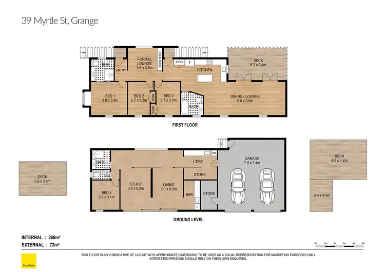 Floorplan of Homely house listing, 39 Myrtle Street, Grange QLD 4051