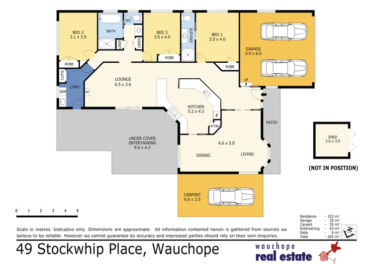 Floorplan of Homely house listing, 49 Stockwhip Place, Wauchope NSW 2446