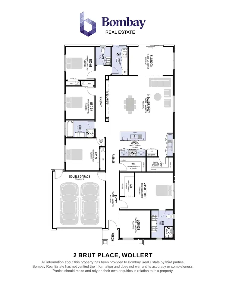 Floorplan of Homely house listing, 2 Brut Place, Wollert VIC 3750