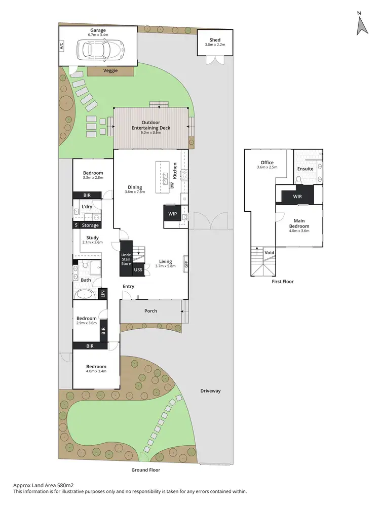 Floorplan of Homely house listing, 20 Panorama Road, Herne Hill VIC 3218