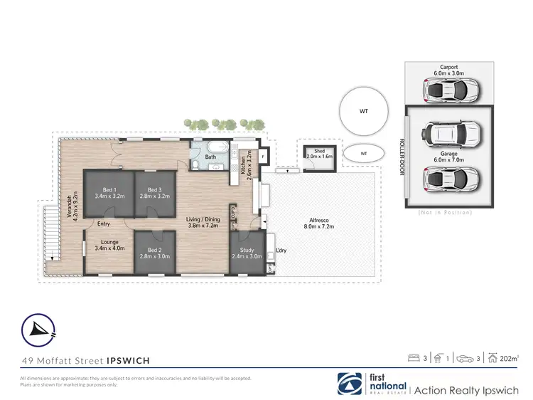 Floorplan of Homely house listing, 49 Moffatt Street, Ipswich QLD 4305