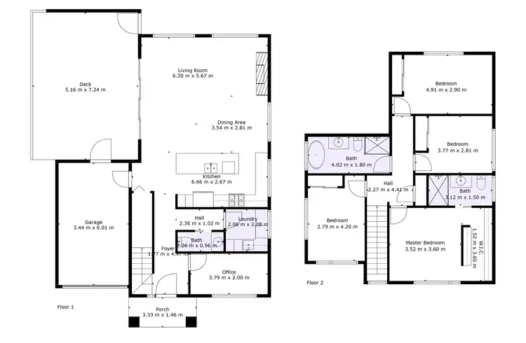 Floorplan of Homely house listing, 1/46 Finchley Avenue., Glenroy VIC 3046