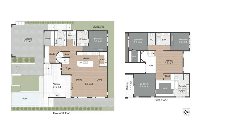 Floorplan of Homely house listing, 30 Mountain View Avenue, Burleigh Waters QLD 4220
