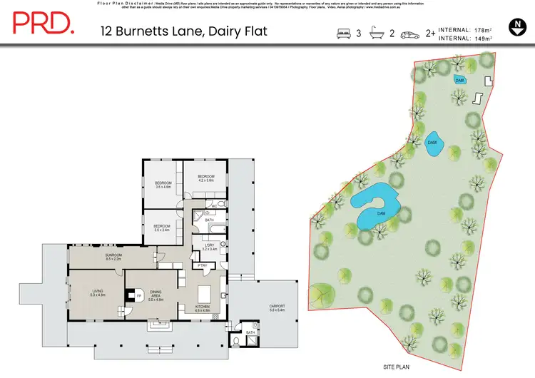 Floorplan of Homely house listing, 12 Burnetts Lane, Kyogle NSW 2474