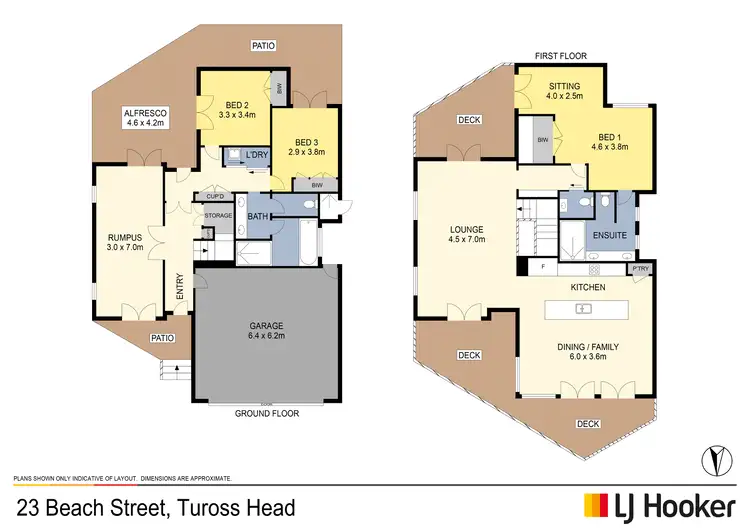 Floorplan of Homely house listing, 23 Beach Street, Tuross Head NSW 2537