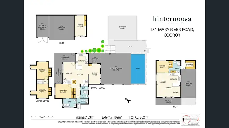 Floorplan of Homely house listing, 181 Mary River Road, Cooroy QLD 4563