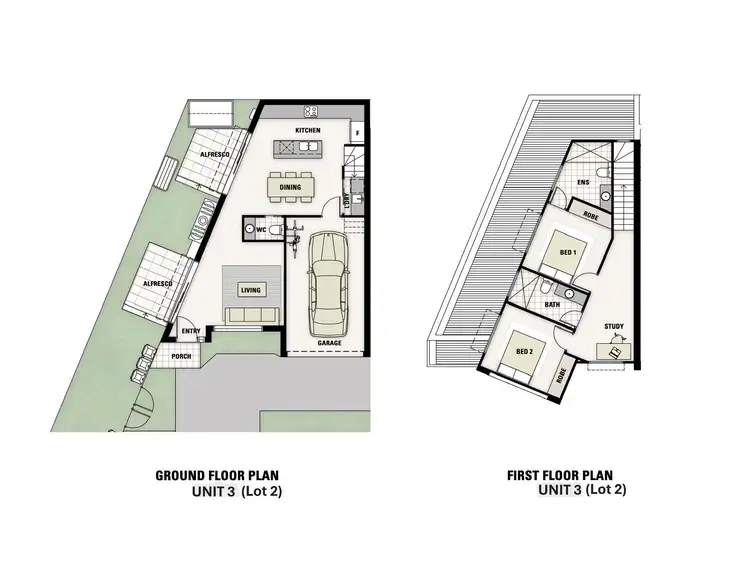 Floorplan of Homely townhouse listing, 3/106 Broadway, Reservoir VIC 3073