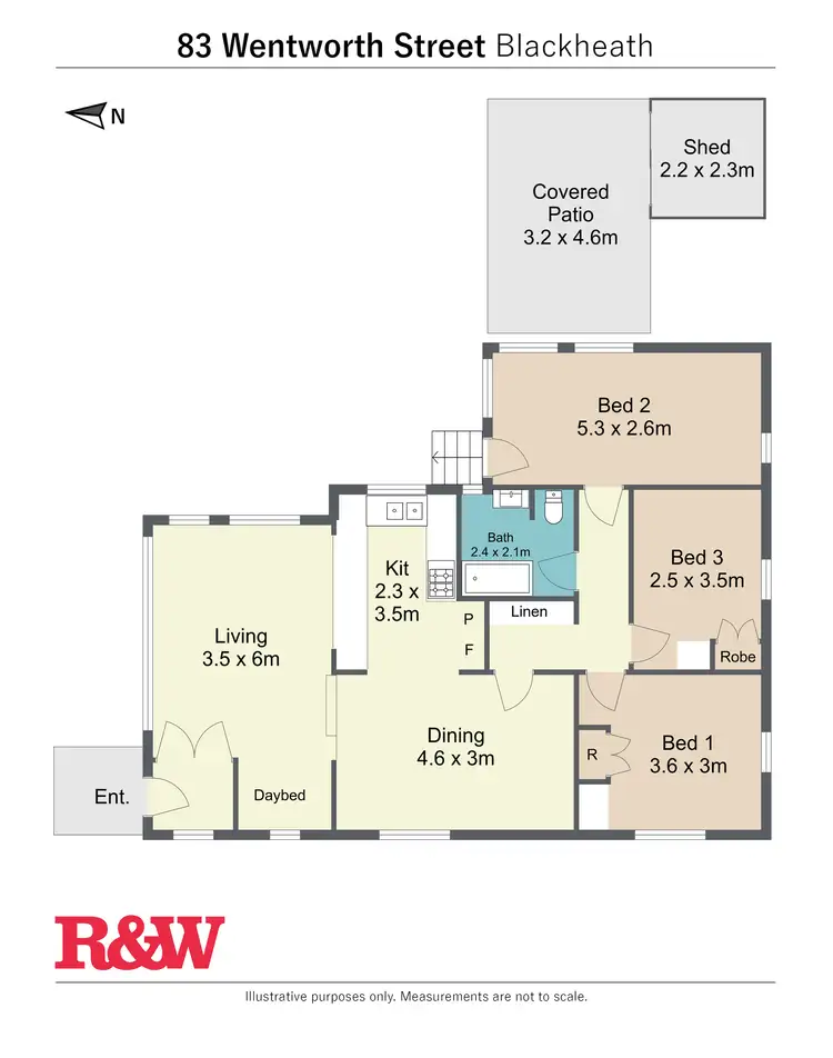 Floorplan of Homely house listing, 83 Wentworth Street, Blackheath NSW 2785