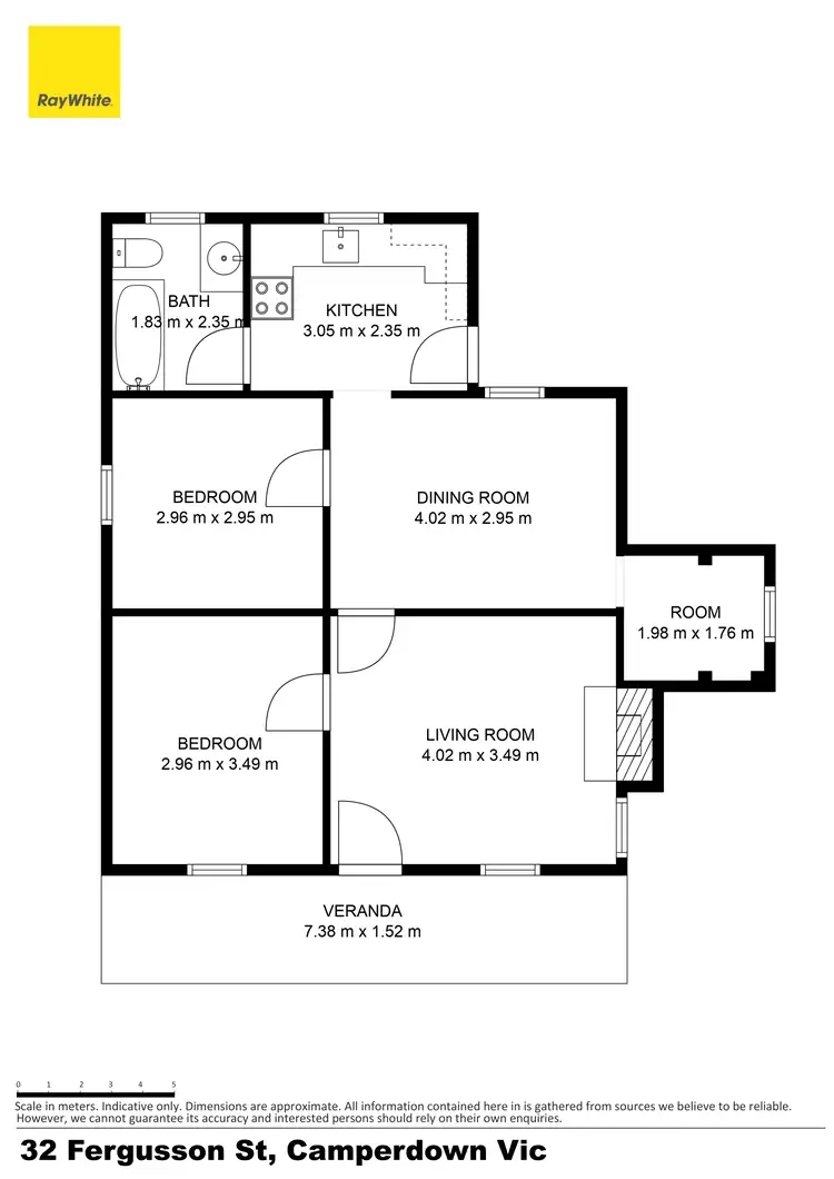 Floorplan of Homely house listing, 32 Fergusson Street, Camperdown VIC 3260
