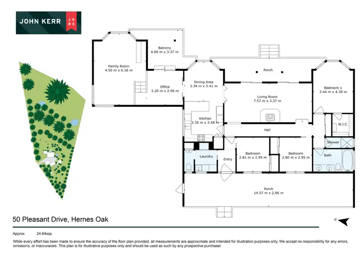 Floorplan of Homely house listing, 50 Pleasant Drive, Hernes Oak VIC 3825