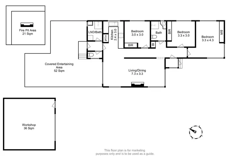 Floorplan of Homely house listing, 8 Seamew Street, Claremont TAS 7011
