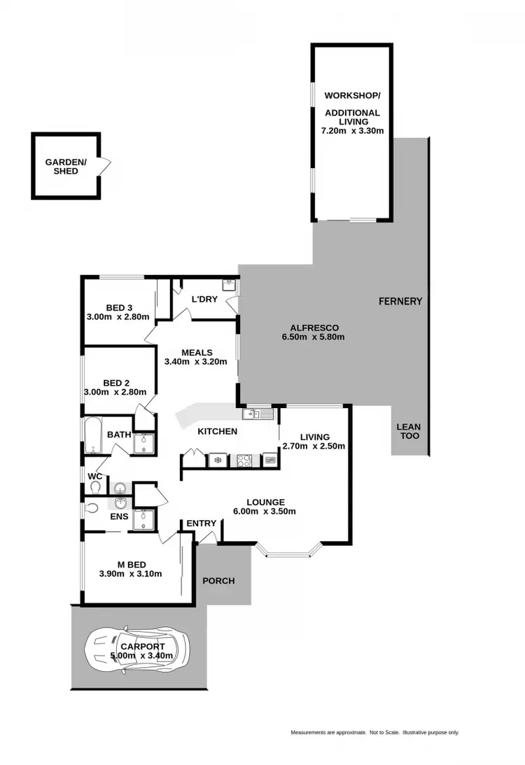 Floorplan of Homely house listing, 2 Beresford Court, West Wodonga VIC 3690