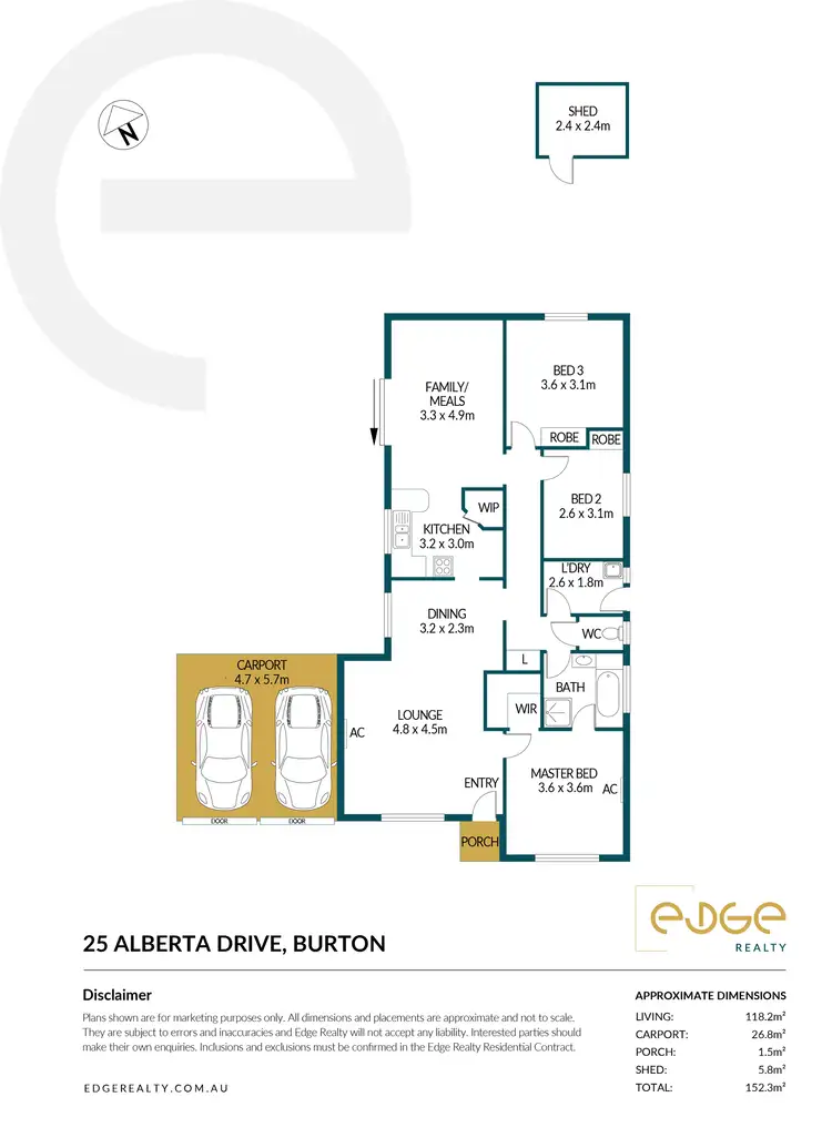 Floorplan of Homely house listing, 25 Alberta Drive, Burton SA 5110