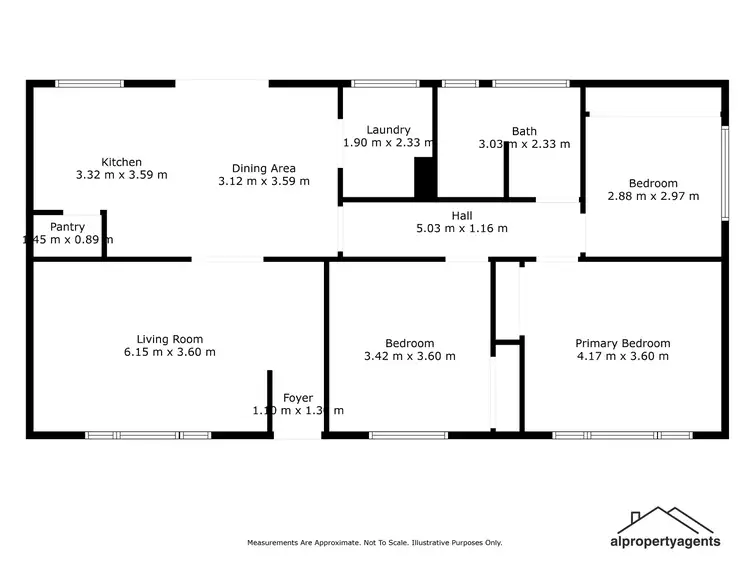 Floorplan of Homely house listing, 115 Peppertree Lane, Horsham VIC 3400