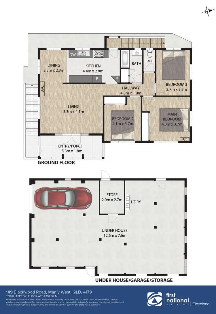 Floorplan of Homely house listing, 149 Blackwood Road, Manly West QLD 4179