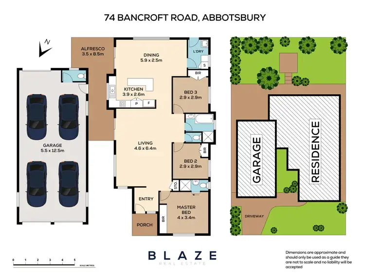 Floorplan of Homely house listing, 74 Bancroft Road, Abbotsbury NSW 2176