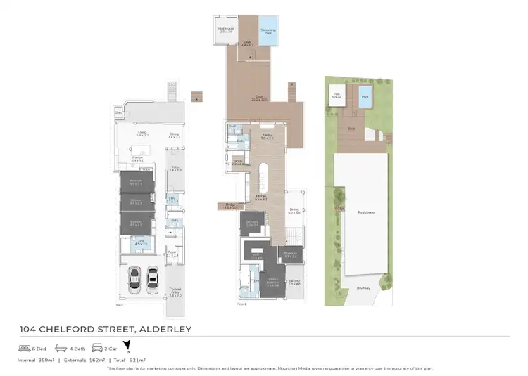 Floorplan of Homely house listing, 104 Chelford Street, Alderley QLD 4051