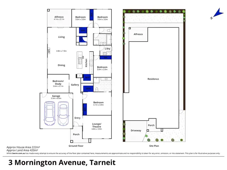 Floorplan of Homely house listing, 3 Mornington Avenue, Tarneit VIC 3029