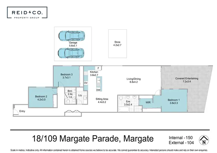 Floorplan of Homely apartment listing, 18/109 Margate Parade, Margate QLD 4019