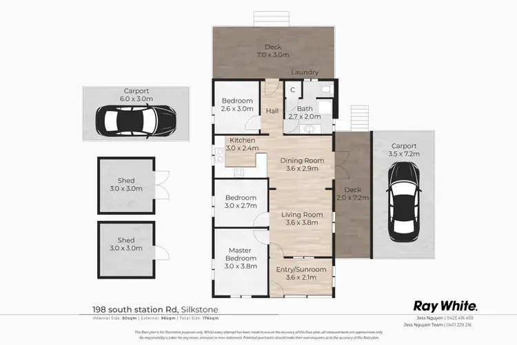 Floorplan of Homely house listing, 198 South Station Road, Silkstone QLD 4304