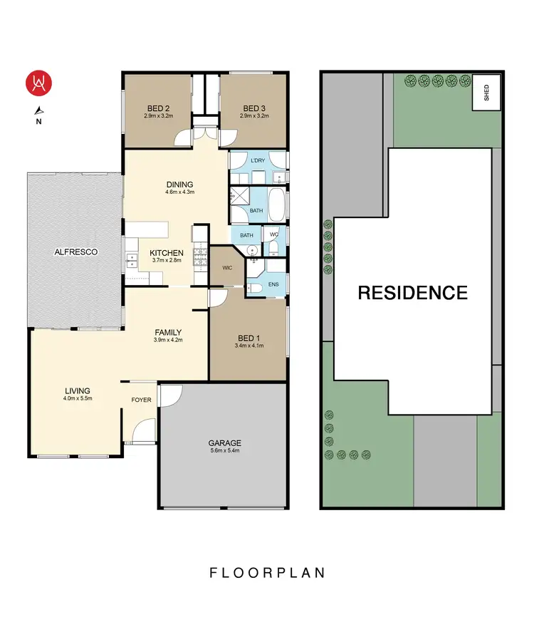 Floorplan of Homely house listing, 11 McCredie Drive, Horningsea Park NSW 2171