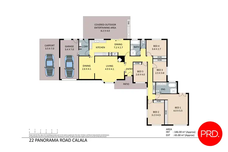 Floorplan of Homely house listing, 22 Panorama Road, Tamworth NSW 2340