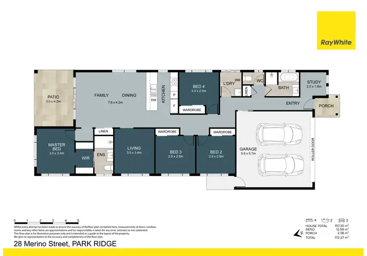 Floorplan of Homely house listing, 28 Merino Street, Park Ridge QLD 4125