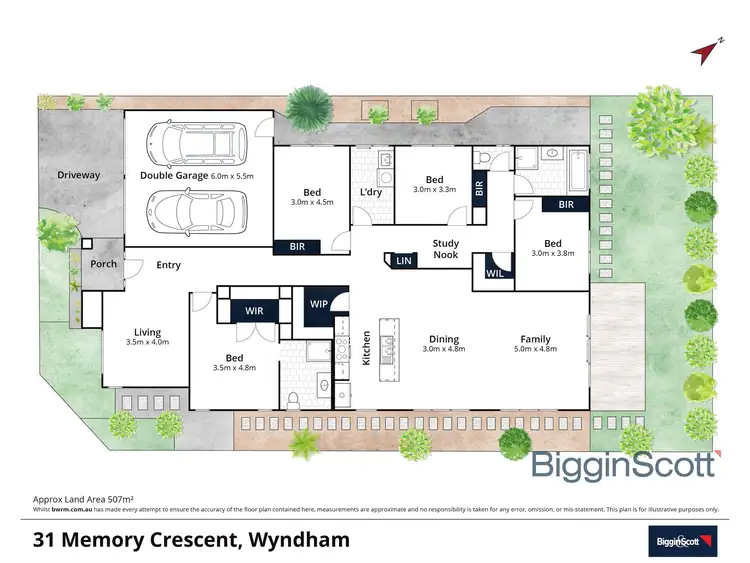 Floorplan of Homely house listing, 31 Memory Crescent, Wyndham Vale VIC 3024
