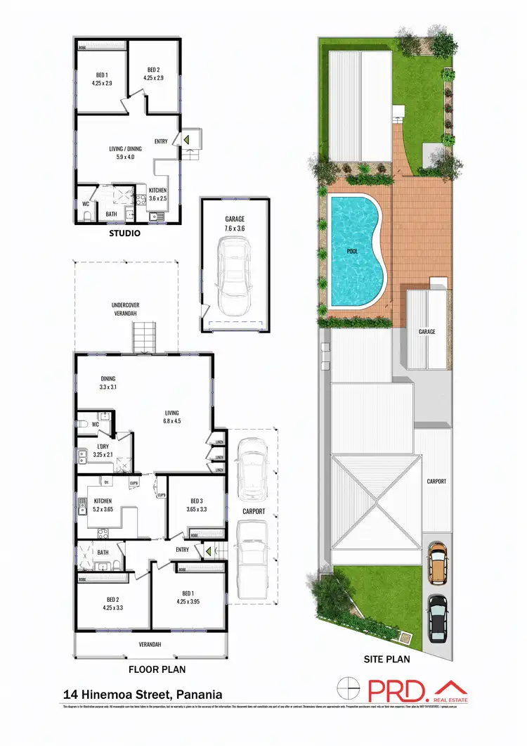 Floorplan of Homely house listing, 14 Hinemoa Street, Panania NSW 2213