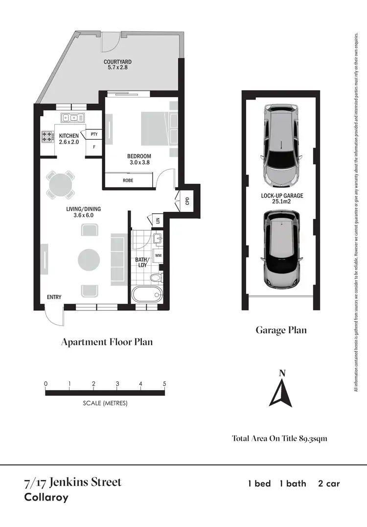 Floorplan of Homely unit listing, 7/17 Jenkins Street, Collaroy NSW 2097