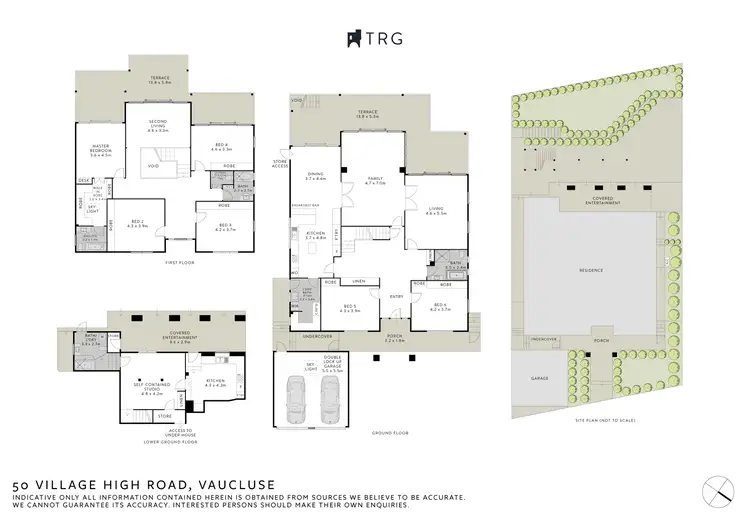 Floorplan of Homely house listing, 50 Village High Road, Vaucluse NSW 2030