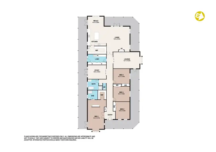 Floorplan of Homely house listing, 5 Serenity Place, North Richmond NSW 2754