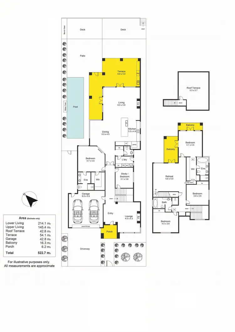 Floorplan of Homely house listing, 68 Seaview Road, Tennyson SA 5022