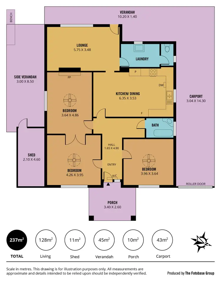 Floorplan of Homely house listing, 72 Main Street, Beverley SA 5009
