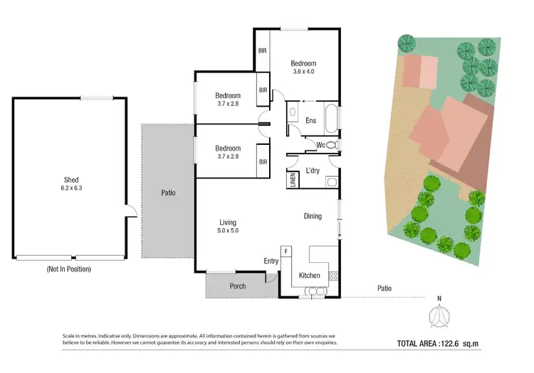 Floorplan of Homely house listing, 5 Bylong Court, Mount Louisa QLD 4814