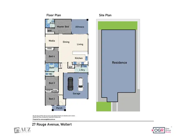 Floorplan of Homely house listing, 27 Rouge Avenue, Wollert VIC 3750