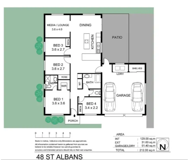 Floorplan of Homely house listing, 48 Saint Albans Road, Mount Louisa QLD 4814