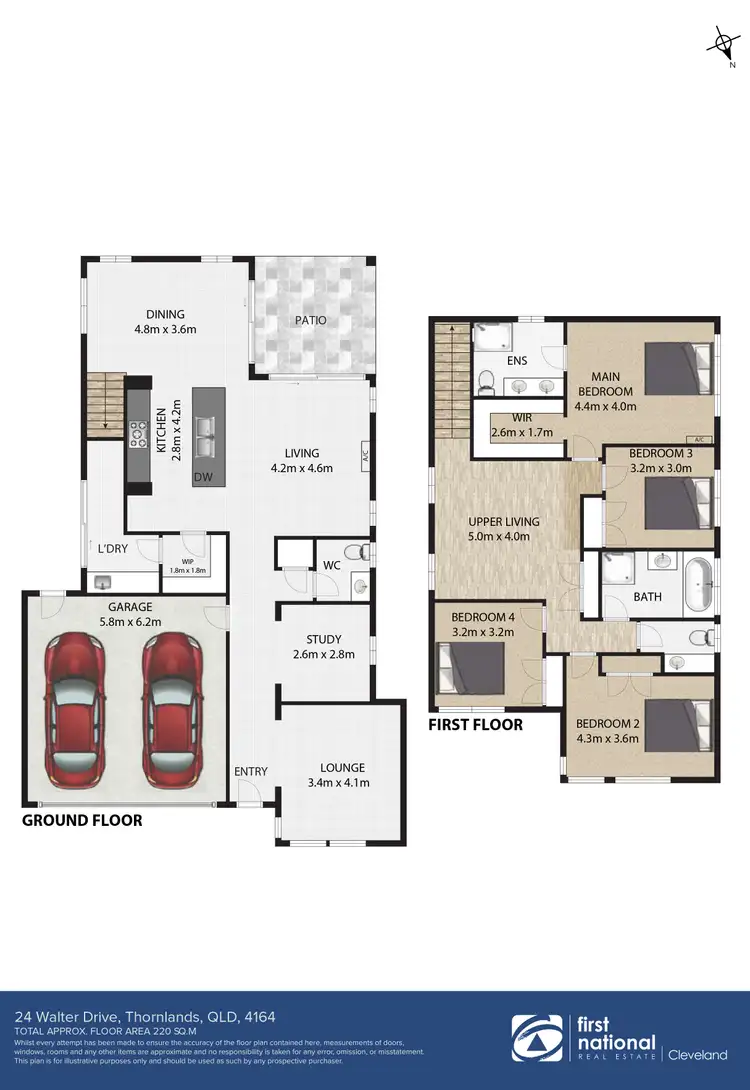 Floorplan of Homely house listing, 24 Walter Drive, Thornlands QLD 4164