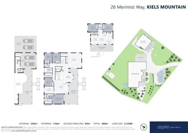 Floorplan of Homely house listing, 26 Merimist Way, Kiels Mountain QLD 4559
