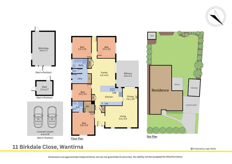 Floorplan of Homely house listing, 11 Birkdale Close, Wantirna VIC 3152