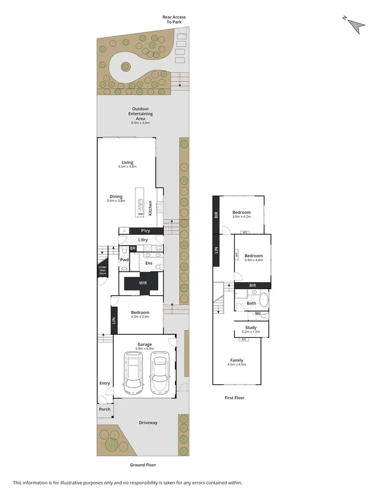 Floorplan of Homely house listing, 12A Elcho Street, Newtown VIC 3220
