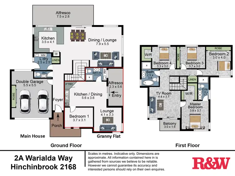 Floorplan of Homely house listing, 2a Warialda Way, Hinchinbrook NSW 2168