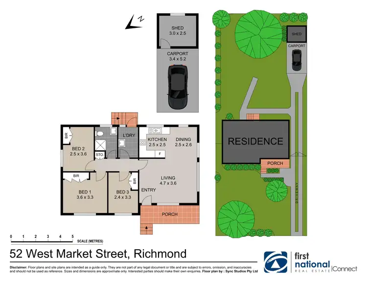 Floorplan of Homely house listing, 52 West Market St, Richmond NSW 2753