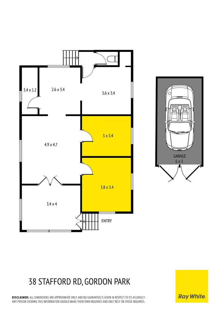Floorplan of Homely house listing, 38 Stafford Road, Gordon Park QLD 4031