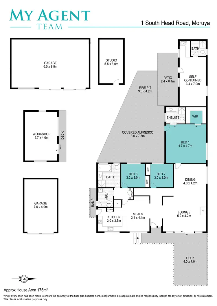Floorplan of Homely house listing, 1 South Head Road, Moruya NSW 2537